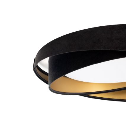 LED Ceiling Light GALAXY MODERN LED/24W/230V Ø 55 cm Black/Gold