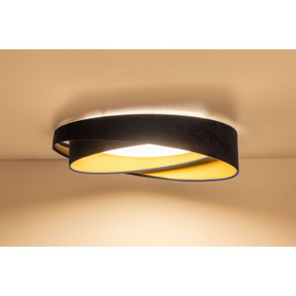 LED Ceiling Light GALAXY MODERN LED/24W/230V Ø 55 cm blue/gold