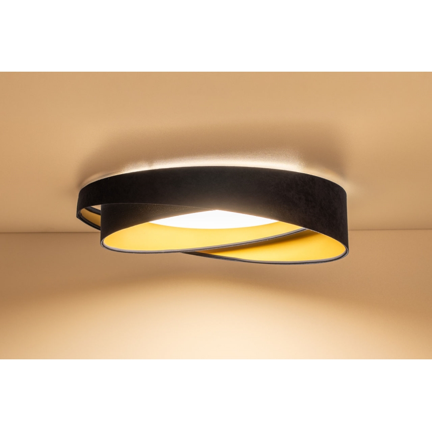 LED Ceiling Light GALAXY MODERN LED/24W/230V Ø 55 cm blue/gold