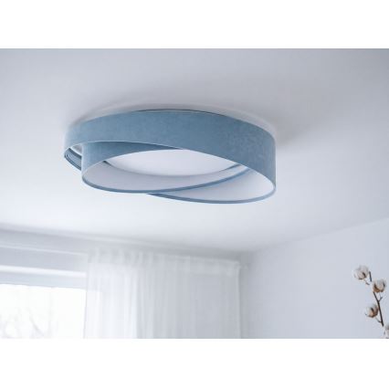 LED Ceiling Light GALAXY MODERN LED/24W/230V Ø 55 cm Blue