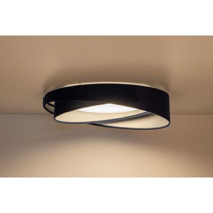 LED Ceiling Light GALAXY MODERN LED/24W/230V Ø 55 cm Blue/Silver