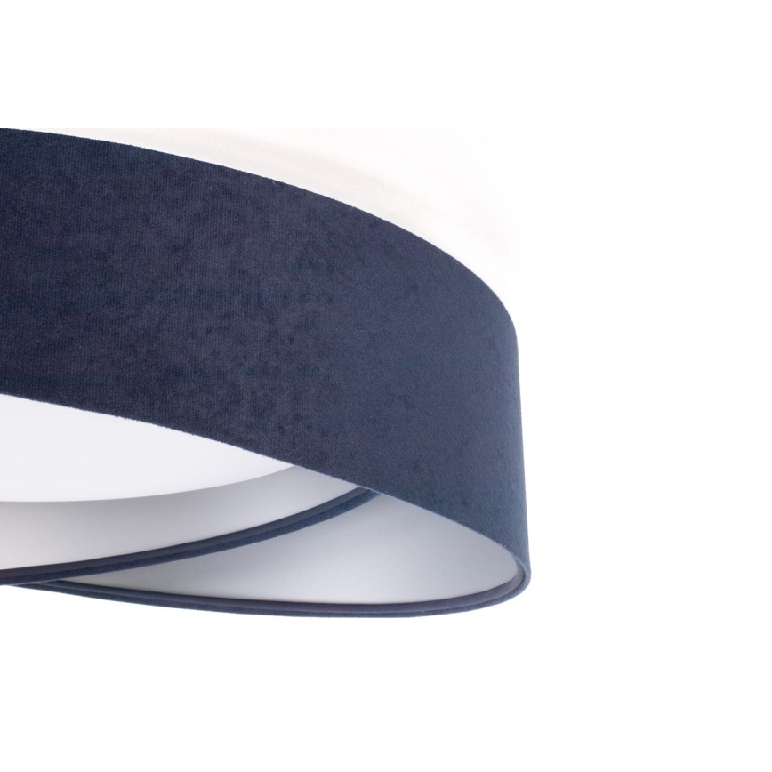 LED Ceiling Light GALAXY MODERN LED/24W/230V Ø 55 cm Blue/Silver