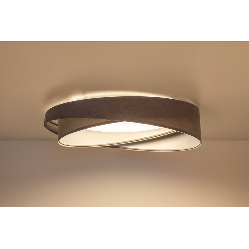 LED Ceiling Light GALAXY MODERN LED/24W/230V Ø 55 cm gray/silver