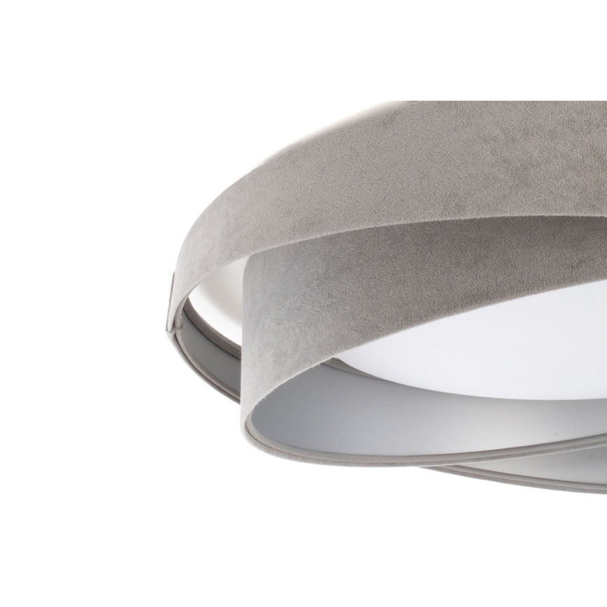 LED Ceiling Light GALAXY MODERN LED/24W/230V Ø 55 cm gray/silver