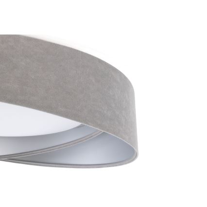 LED Ceiling Light GALAXY MODERN LED/24W/230V Ø 55 cm gray/silver
