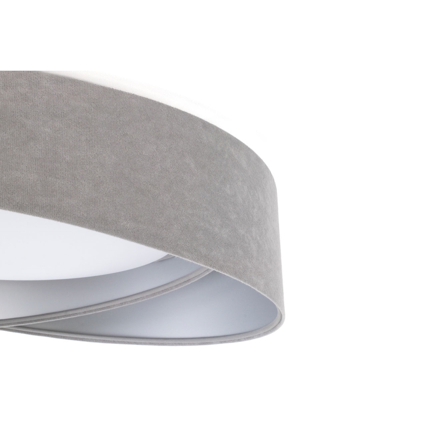 LED Ceiling Light GALAXY MODERN LED/24W/230V Ø 55 cm gray/silver