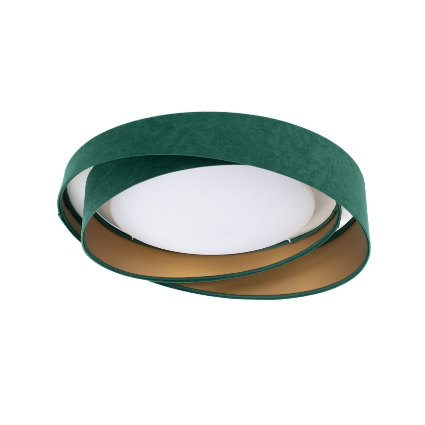 LED Ceiling Light GALAXY MODERN LED/24W/230V Ø 55 cm Green/Gold