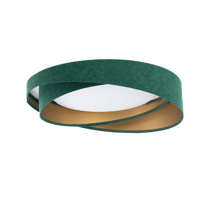 LED Ceiling Light GALAXY MODERN LED/24W/230V Ø 55 cm Green/Gold