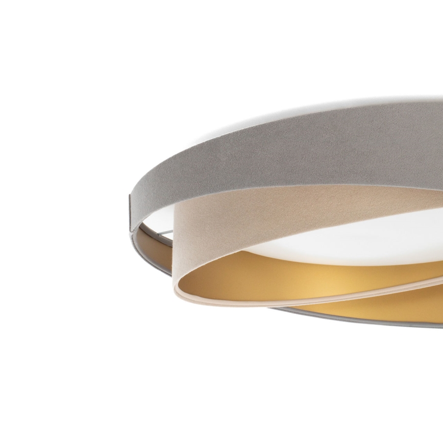 LED Ceiling Light GALAXY MODERN LED/24W/230V Ø 55 cm grey/beige/gold