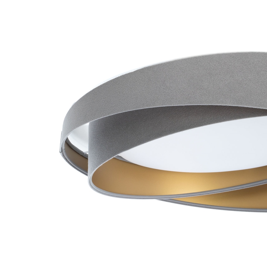 LED Ceiling Light GALAXY MODERN LED/24W/230V Ø 55 cm grey/gold
