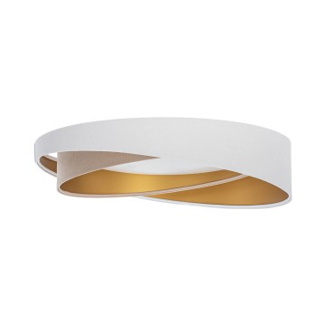 LED Ceiling Light GALAXY MODERN LED/24W/230V Ø 55 cm White/Beige/Gold