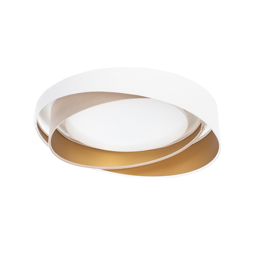LED Ceiling Light GALAXY MODERN LED/24W/230V Ø 55 cm White/Beige/Gold
