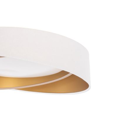 LED Ceiling Light GALAXY MODERN LED/24W/230V Ø 55 cm White/Beige/Gold
