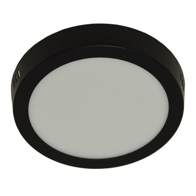 LED Ceiling light GERRIT LED/12W/230V 4000K black