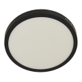 LED Ceiling light GERRIT LED/24W/230V 4000K black