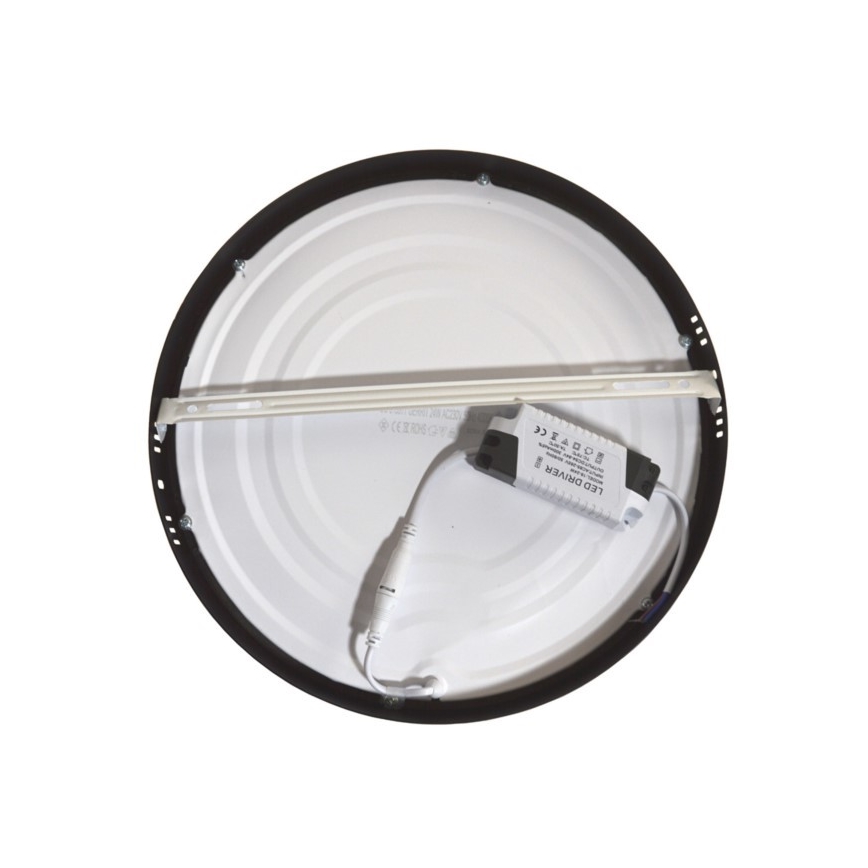 LED Ceiling light GERRIT LED/24W/230V 4000K black