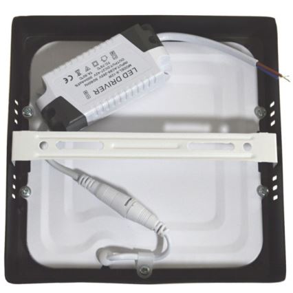 LED Ceiling light GERRY LED/12W/230V 4000K black