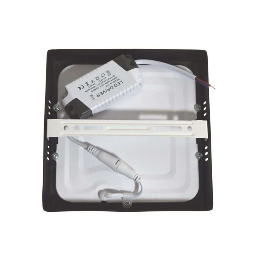 LED Ceiling light GERRY LED/12W/230V 4000K black