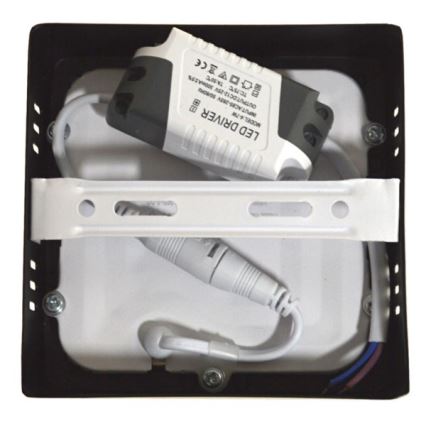LED Ceiling light GERRY LED/6W/230V 4000K black