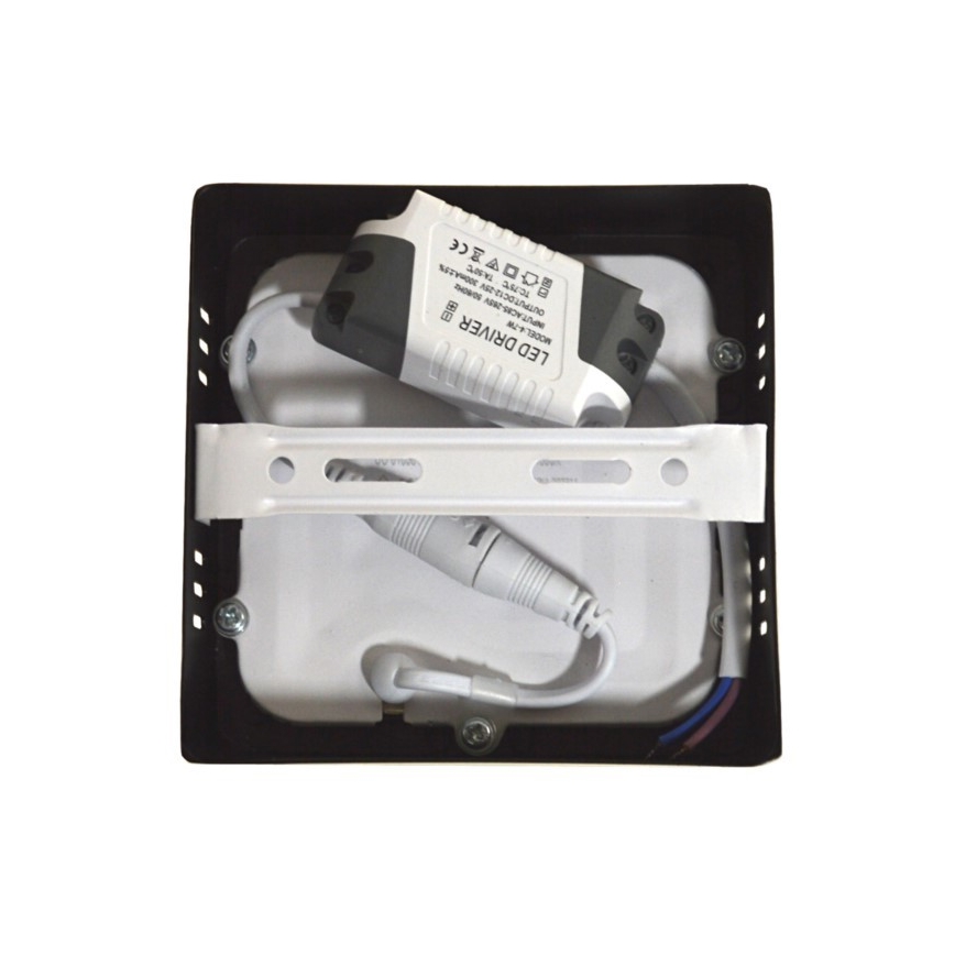 LED Ceiling light GERRY LED/6W/230V 4000K black