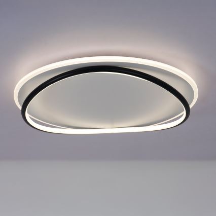 LED Ceiling Light HALO LED/38W/230V Ø 50 cm Black