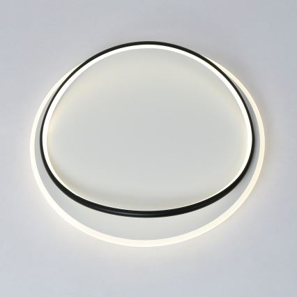LED Ceiling Light HALO LED/38W/230V Ø 50 cm Black