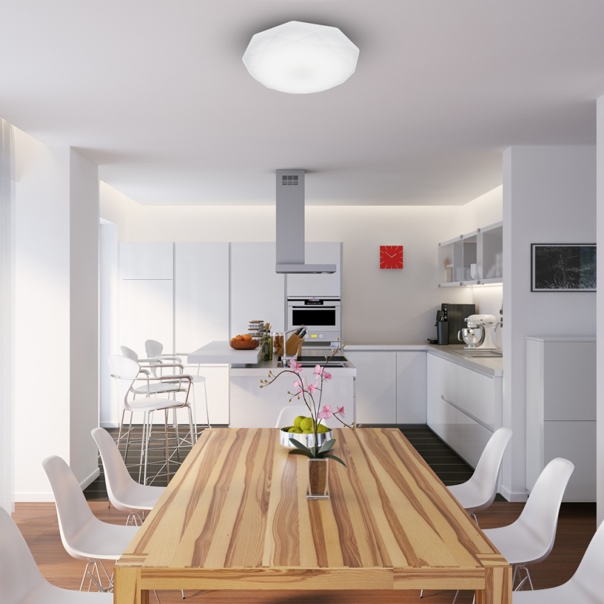 LED ceiling light HEX LED/24W/230V