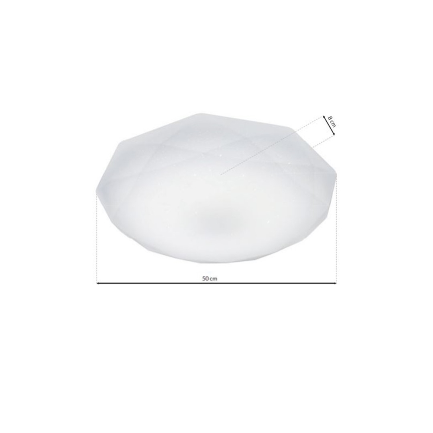 LED ceiling light HEX LED/24W/230V