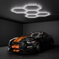 LED Ceiling Light HEXAGON LED/240W/85-265V 6500K 298x209 cm CRI 90 IP44 white