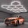 LED Ceiling Light HEXAGON LED/570W/85-265V 6500K 522x298 cm CRI 90 IP44 white