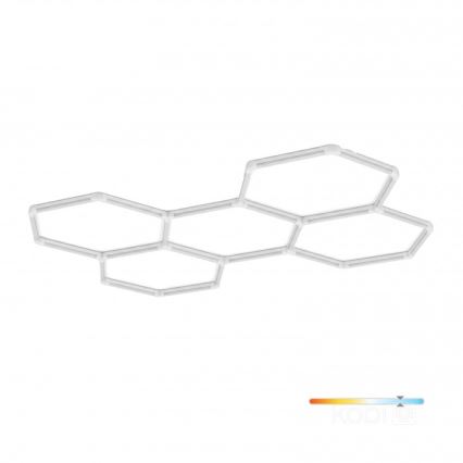LED Ceiling Light HEXLINE LED/216W/230V 6500K 208x300 cm white