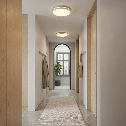 LED Ceiling Light HUGO LED/12/18/24W/230V 3000/4000/6500K Ø 30 cm IP54 white