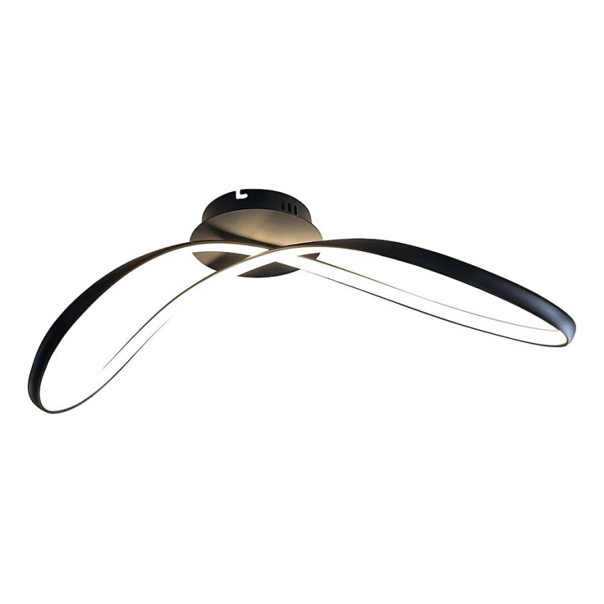 LED Ceiling light INFINITY LED/21W/230V black