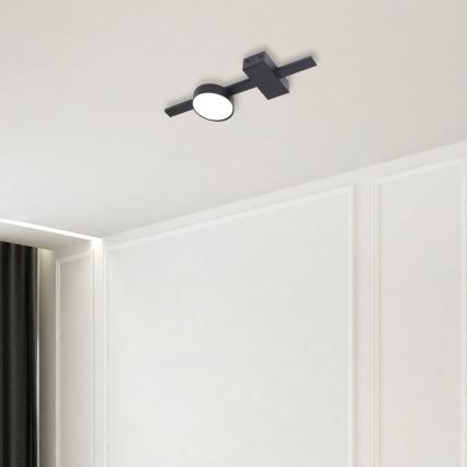LED Ceiling light JOY 1xGX53/6W/230V black