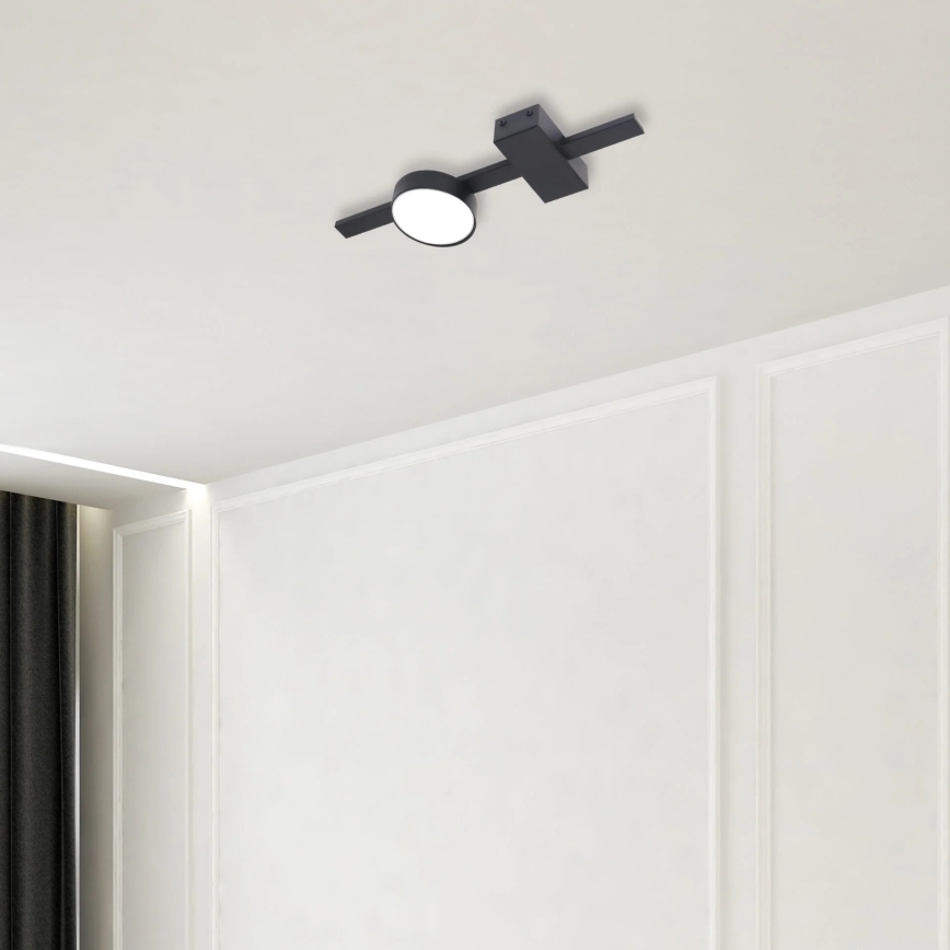 LED Ceiling light JOY 1xGX53/6W/230V black