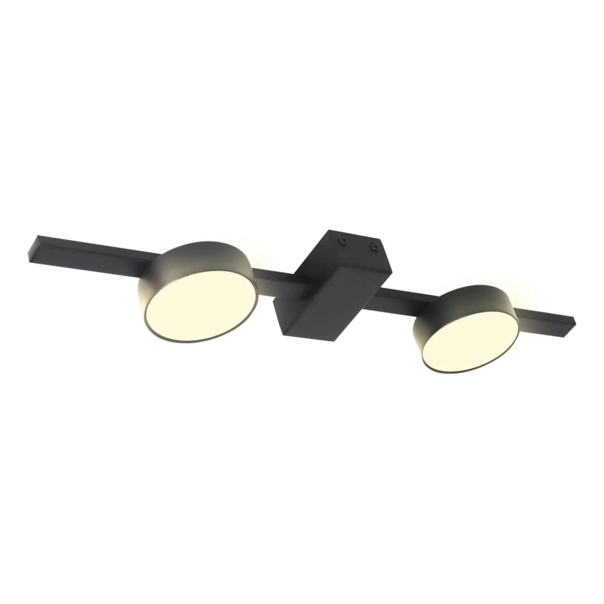 LED Ceiling light JOY 2xGX53/6W/230V black
