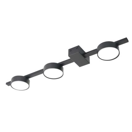 LED Ceiling light JOY 3xGX53/6W/230V black