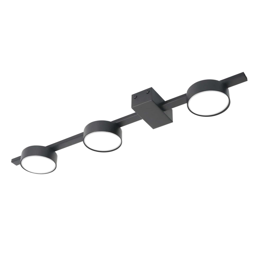 LED Ceiling light JOY 3xGX53/6W/230V black