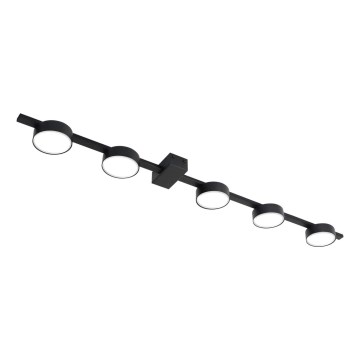 LED Ceiling light JOY 5xGX53/6W/230V black