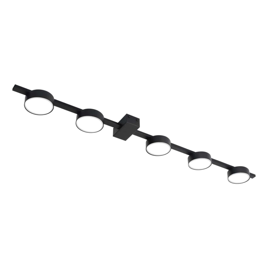 LED Ceiling light JOY 5xGX53/6W/230V black