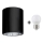 LED Ceiling light JUPITER 1xE27/6W/230V 120x98 mm black