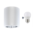 LED Ceiling light JUPITER 1xE27/6W/230V 120x98 mm