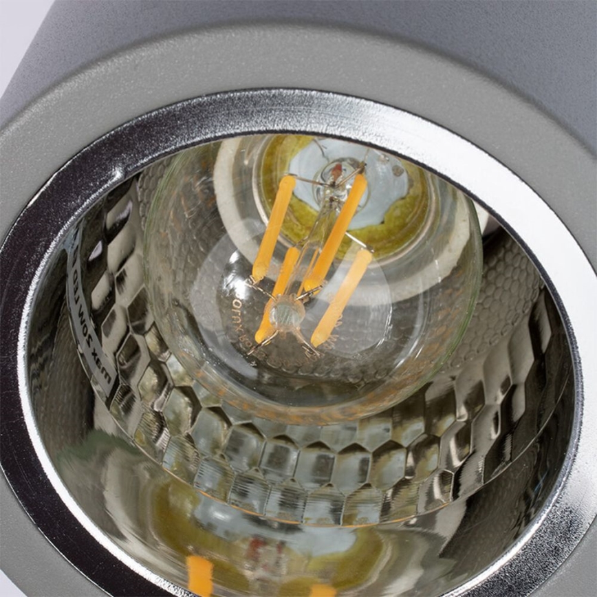 LED Ceiling light JUPITER 1xE27/6W/230V 120x98 mm