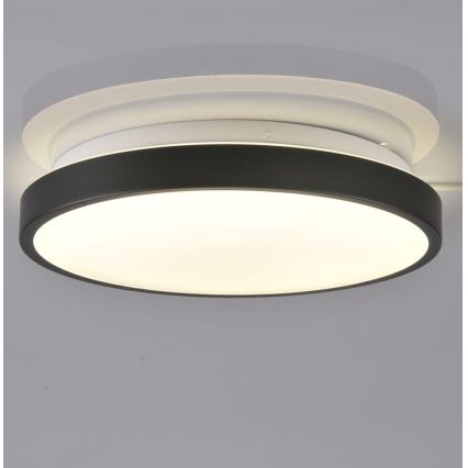 LED Ceiling light KERN LED/15W/230V black