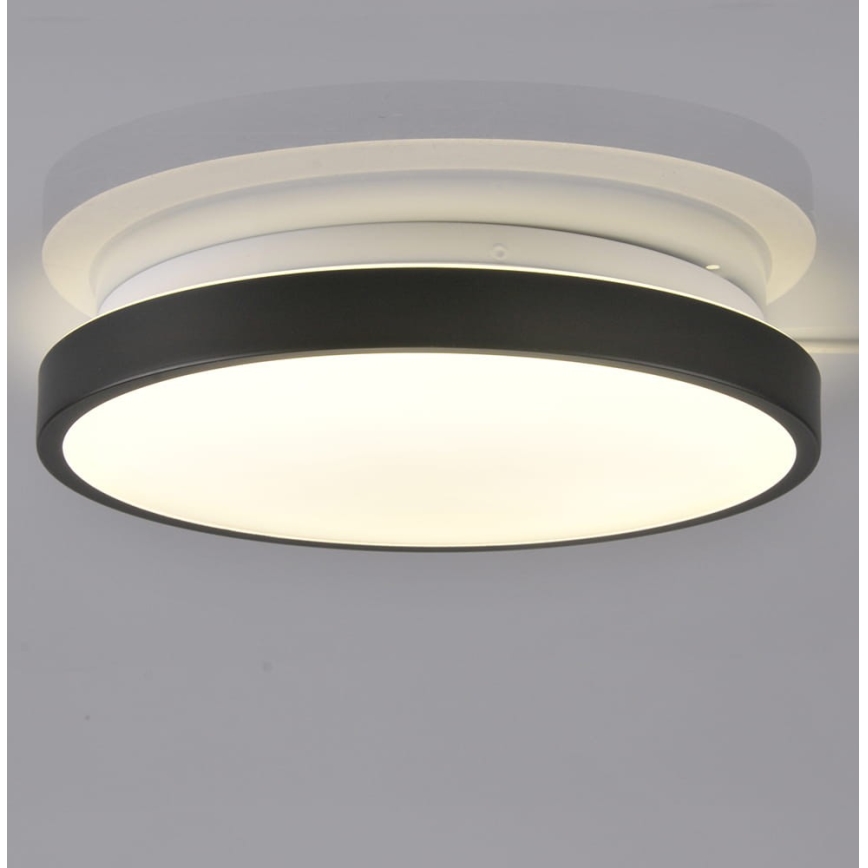 LED Ceiling light KERN LED/15W/230V black