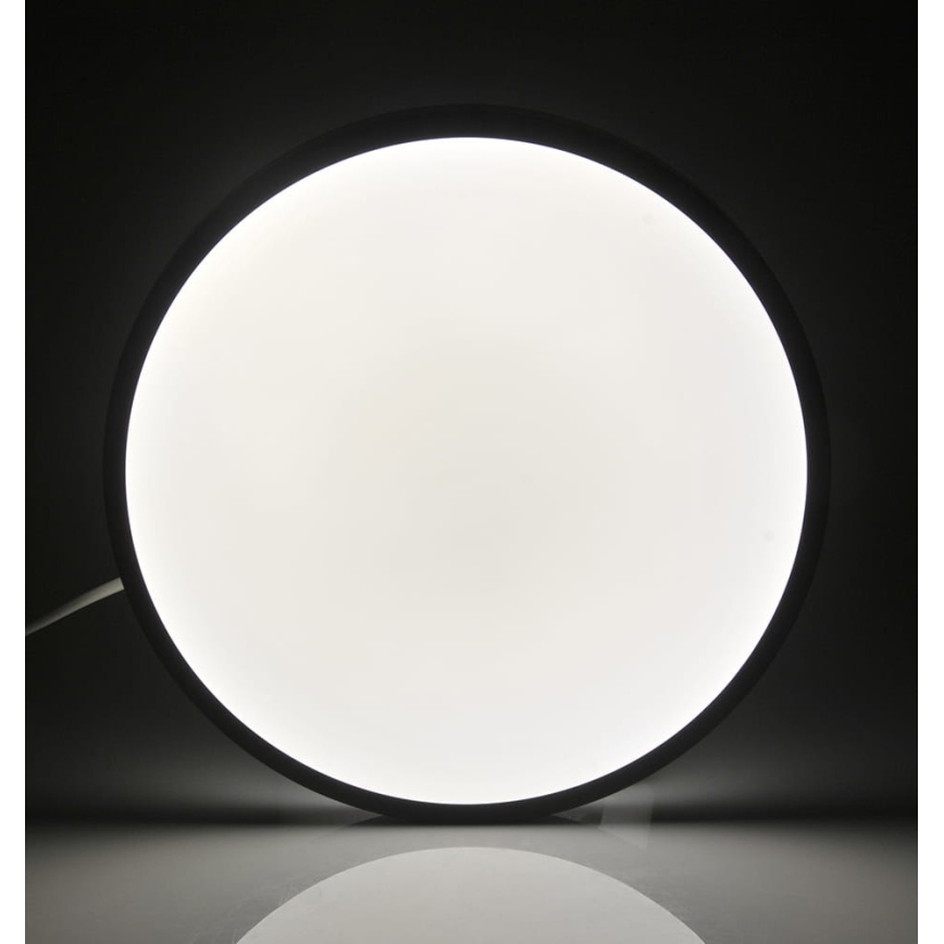 LED Ceiling light KERN LED/15W/230V black