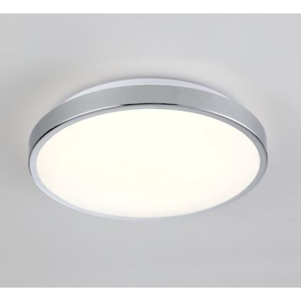 LED Ceiling light KERN LED/15W/230V d. 30 cm shiny chrome