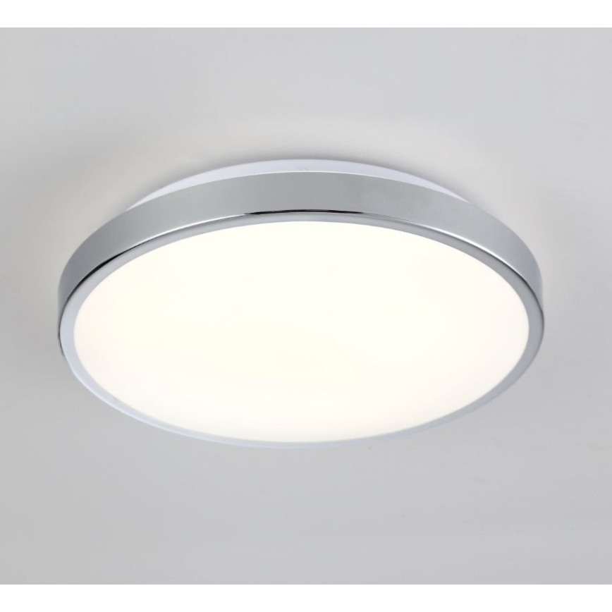 LED Ceiling light KERN LED/15W/230V d. 30 cm shiny chrome