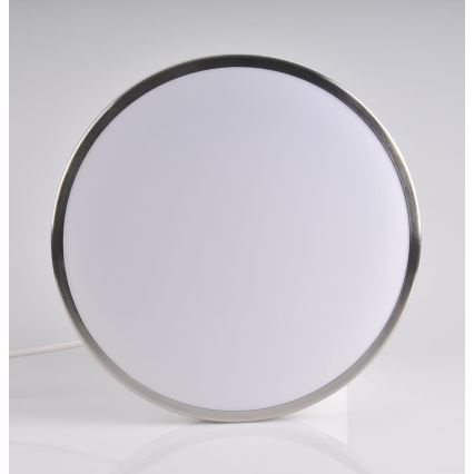 LED Ceiling light KERN LED/15W/230V nickel