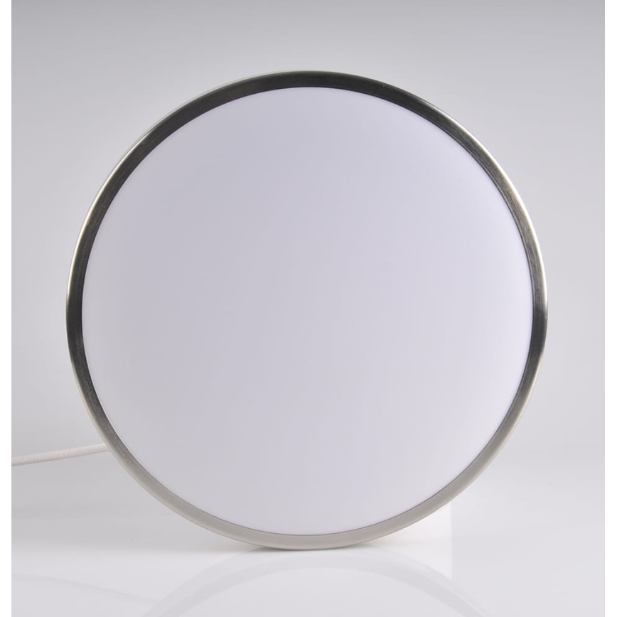 LED Ceiling light KERN LED/15W/230V nickel